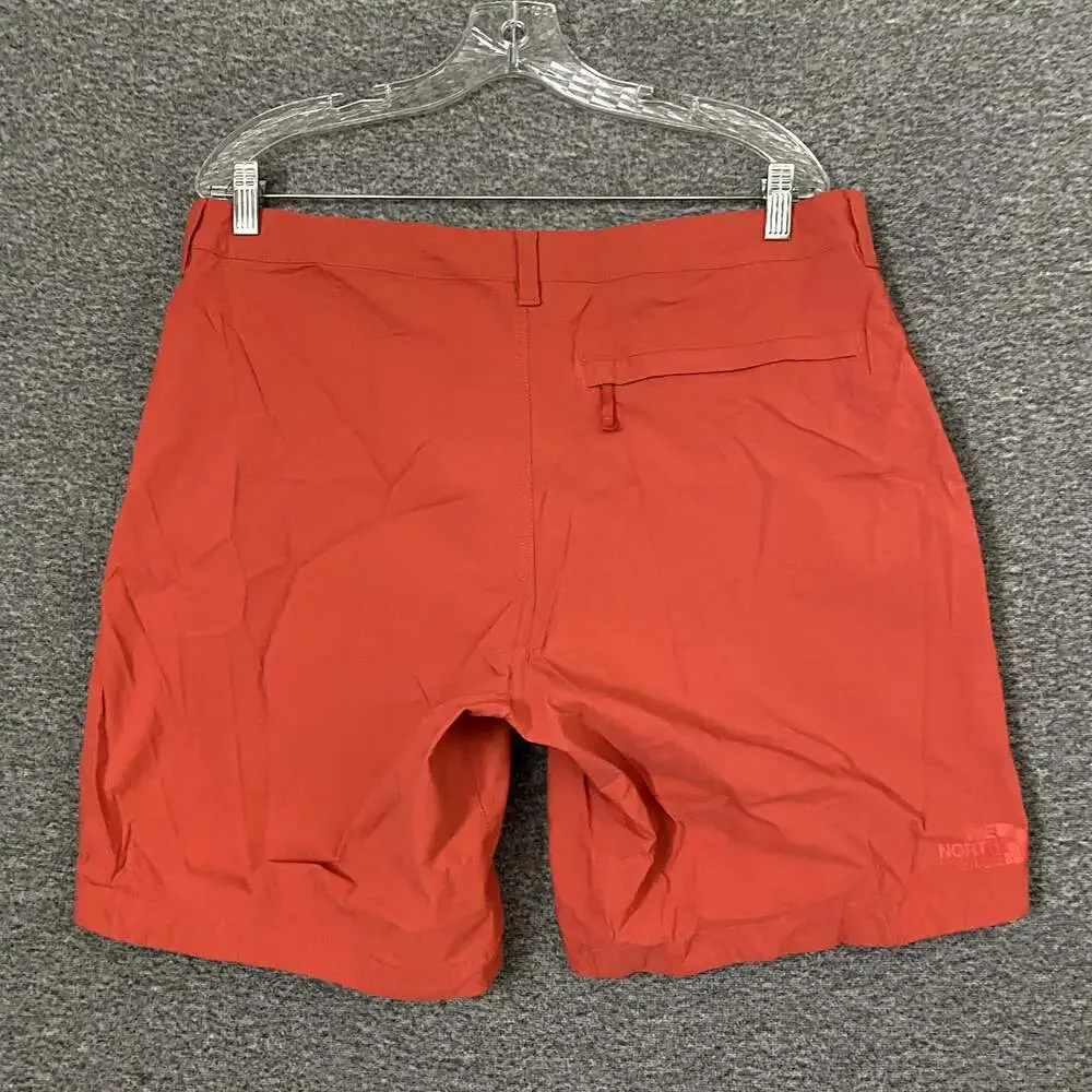 The North Face Men’s Size 36 Orange Nylon Zip Pocket Outdoors Hiking Trail Short